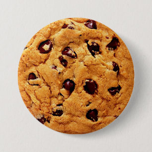Bóton Redondo 7.62cm Delicioso Chocolate Chip Tollhouse Cookie