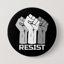 Design de Protesto Punhos Erguidos Resistir