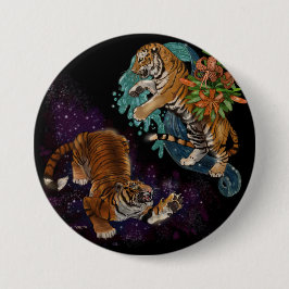 Bóton Redondo 7.62cm Destino nos Tigres das Estrelas