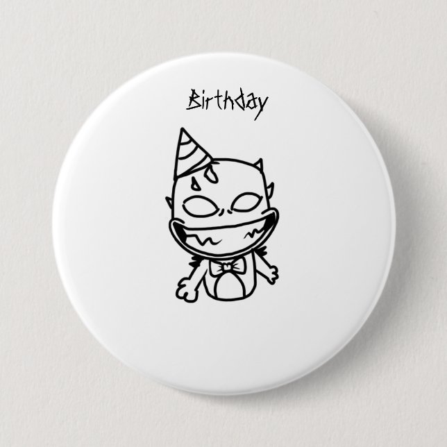 Bóton Redondo 7.62cm Dia (Frente)