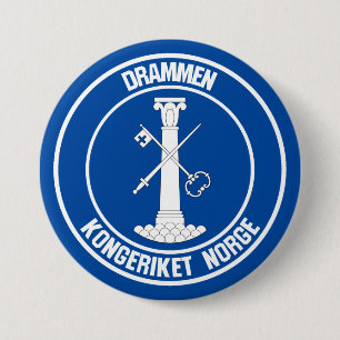 Bóton Redondo 7.62cm Drammes Round Emblem