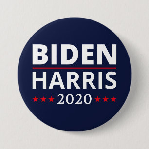 Bóton Redondo 7.62cm Eleição 2020 - Biden Harris II