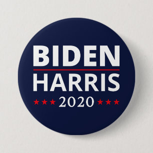 Bóton Redondo 7.62cm Eleições 2020 - Biden Harris II