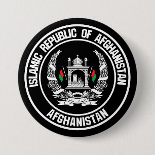 Bóton Redondo 7.62cm Emblem à volta do Afeganistão