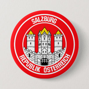 Bóton Redondo 7.62cm Emblem da Ronda de Salzburgo