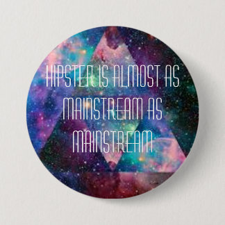 Bóton Redondo 7.62cm Emblema do hipster