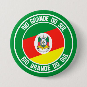 Bóton Redondo 7.62cm Emblema Redondo Rio Grande do Sul
