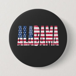 Bóton Redondo 7.62cm estado do Alabama