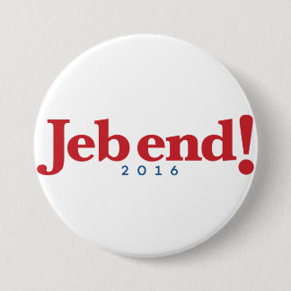 Bóton Redondo 7.62cm Extremidade de Jeb! 2016