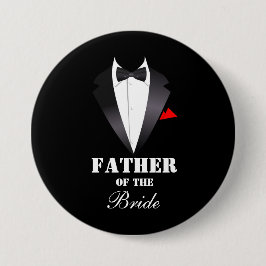 Bóton Redondo 7.62cm Father of the Bride - Button