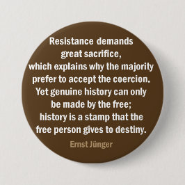 Bóton Redondo 7.62cm Fora da sociedade