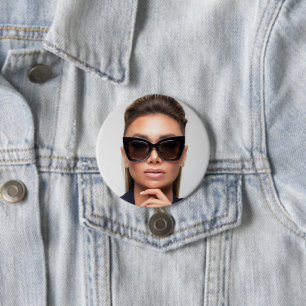 Bóton Redondo 7.62cm Fotografia de negócios do Promocional moderno