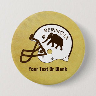 Bóton Redondo 7.62cm Futebol da Universidade de Beringia