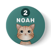 Gatinho com idade e nome personalizados