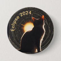 Gato solar Eclipse 2024