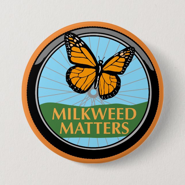 Bóton Redondo 7.62cm Grande botão (Frente)