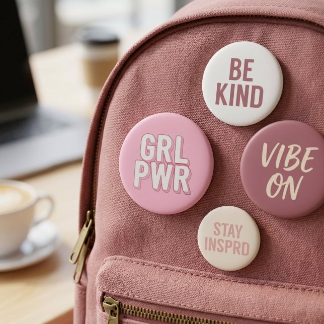 BÓTON REDONDO 7.62CM GRL PWR (Criador carregado)