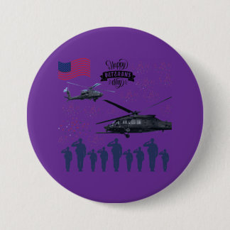 Bóton Redondo 7.62cm Guardiões da Liberdade roxo