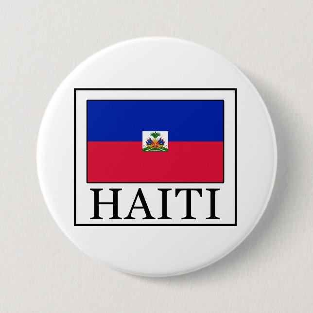 Bóton Redondo 7.62cm Haiti (Frente)