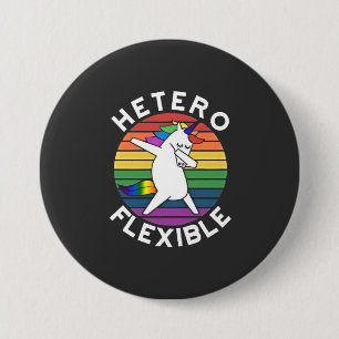 Bóton Redondo 7.62cm Hetero LGBT LGBT Lésbica Gay transexual
