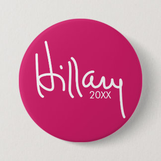 Bóton Redondo 7.62cm Hillary Clinton 2020 Designer - Gear da Campanha