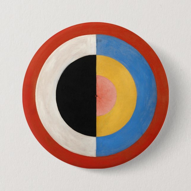 Bóton Redondo 7.62cm Hilma Af Klint Svanen (Frente)