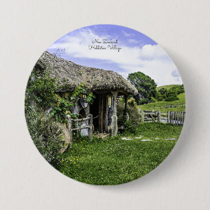 Bóton Redondo 7.62cm Hobbiton Village, Nova Zelândia,