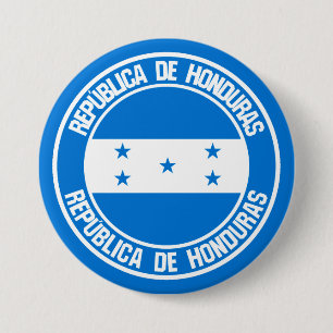 Bóton Redondo 7.62cm Honduras Round Emblem
