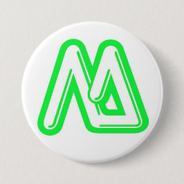 Bóton Redondo 7.62cm Imagem do Favicon do Sr. Eletrico num Botão