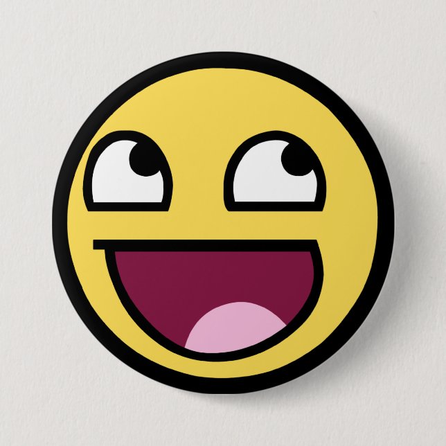 Bóton Redondo 7.62cm Impressionante (Frente)