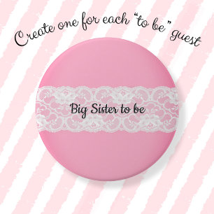 Bóton Redondo 7.62cm Irmã Grande para ser