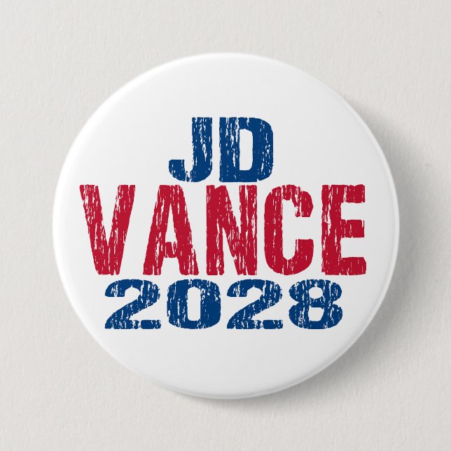 Bóton Redondo 7.62cm JD Vance 2028 (des) (Frente)