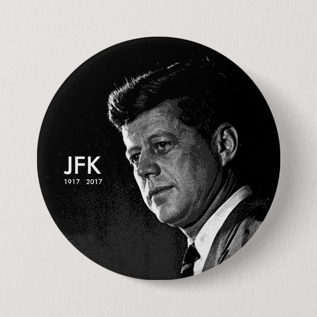 BÓTON REDONDO 7.62CM JFK 1917 2017 (Frente)