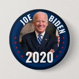 Bóton Redondo 7.62cm Joe Biden 2020 para Presidente