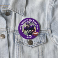Jogador de futebol de Segundo grau roxo Grande
