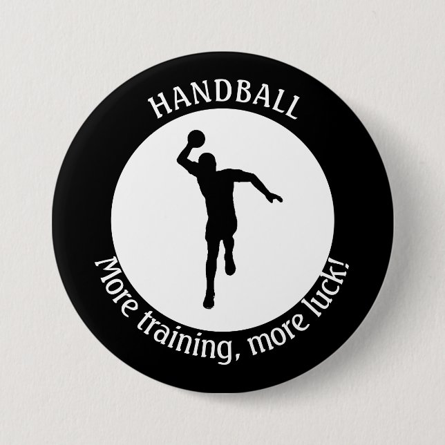 BÓTON REDONDO 7.62CM JOGADOR DE HANDBALL (Frente)