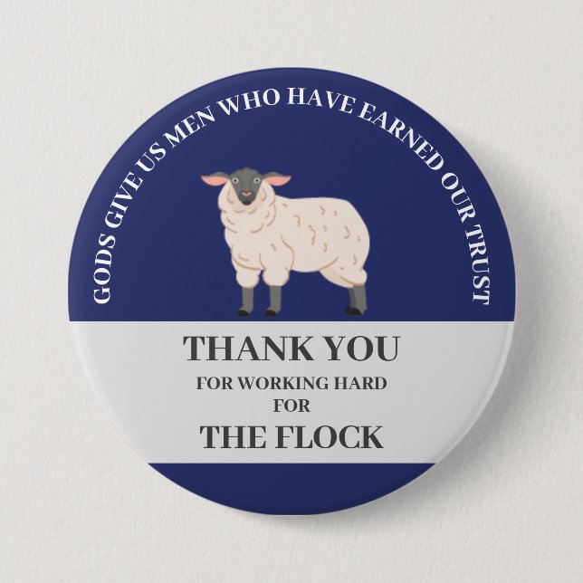 Bóton Redondo 7.62cm Jw dá "presentes nos homens" aos idosos (Frente)