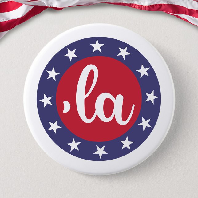 Bóton Redondo 7.62cm Kamala Diz Seu Nome (Criador carregado)