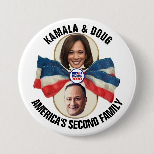 Bóton Redondo 7.62cm Kamala & Doug 2020