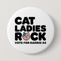 KAMALA HARRIS CAT LADIES ROCK! Botao
