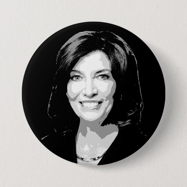 Bóton Redondo 7.62cm Kathy Hochul (Frente)