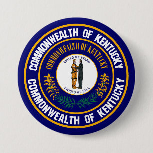 Bóton Redondo 7.62cm Kentucky Round Emblem