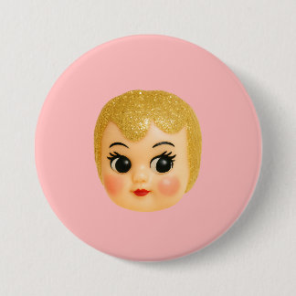 Bóton Redondo 7.62cm Kewpie Doll Fan Badge