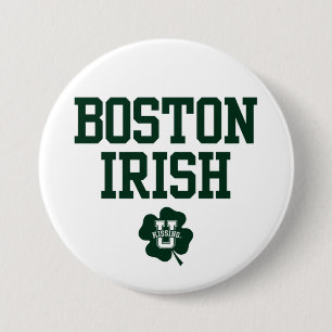 Bóton Redondo 7.62cm KissingU.com - BOSTON IRISH