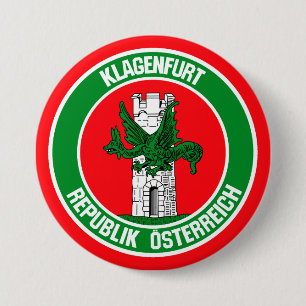 Bóton Redondo 7.62cm Klagenfurt Round Emblem