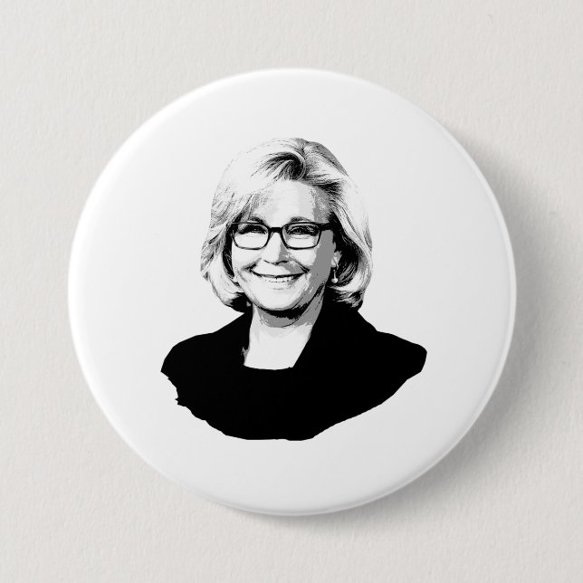 BÓTON REDONDO 7.62CM LIZ CHENEY 2024 (Frente)