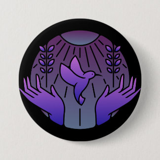 Bóton Redondo 7.62cm logotipo