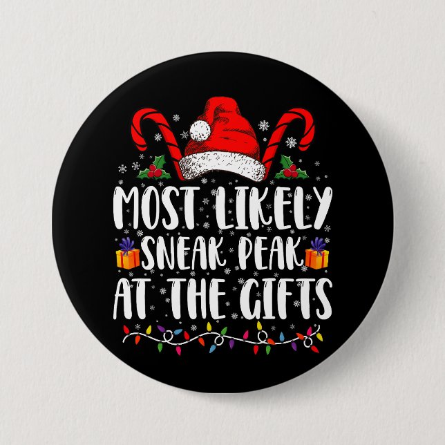 Bóton Redondo 7.62cm Mais Provável Para Atingir O Pico No Natal Dos Pre (Frente)