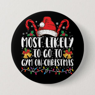 Bóton Redondo 7.62cm Mais Provável Para Ir Para O Ginásio Na Família De