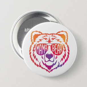 Bóton Redondo 7.62cm Mama Bear